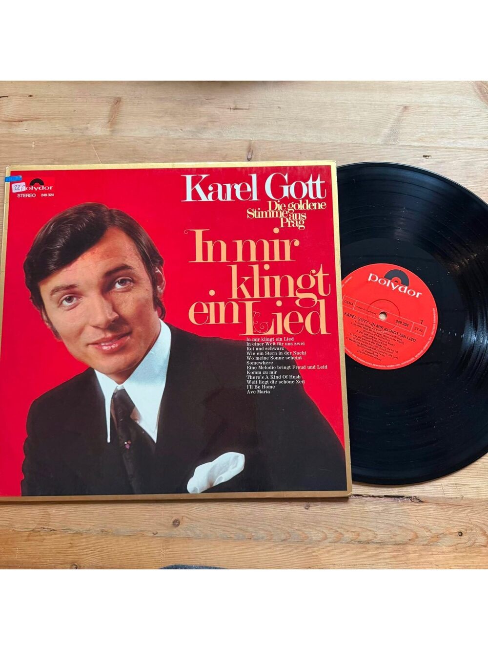 Karel Gott - In mir klingt ein Lied 33rpm VG+ VR18